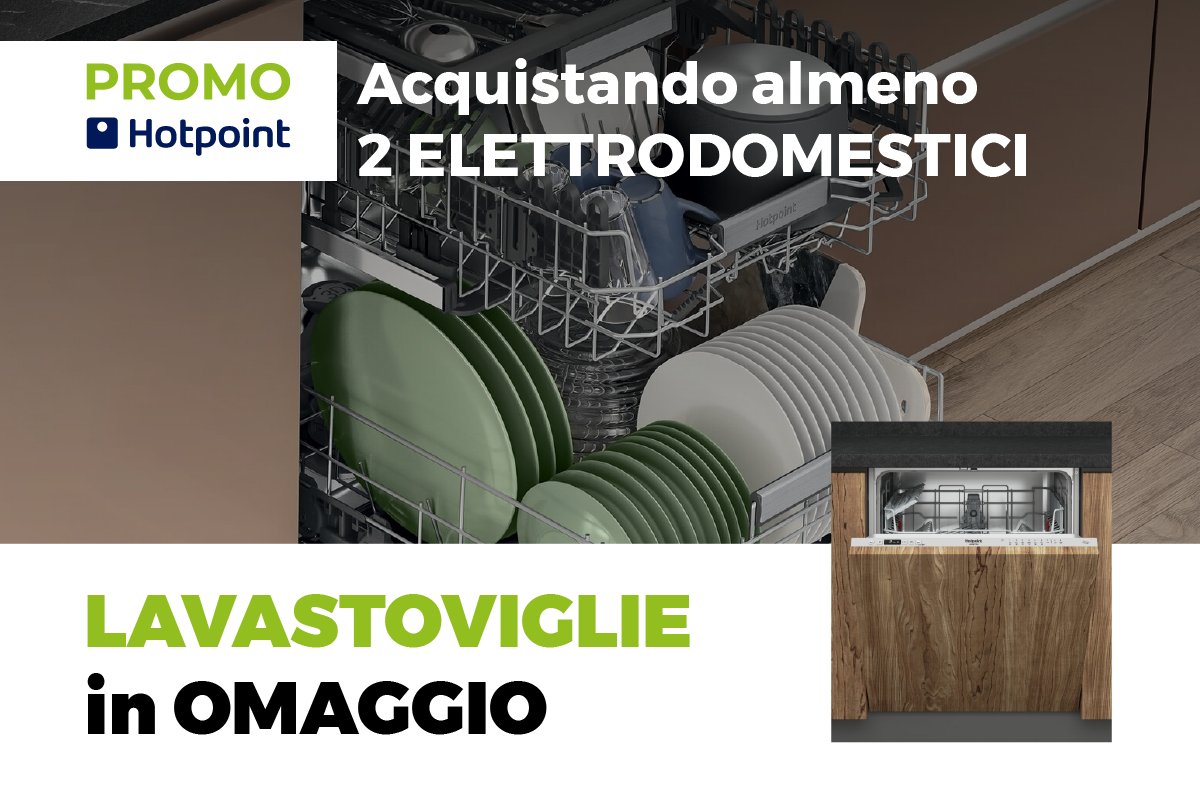 Offerta Cucine Arredo3 2025 - Con Cucina completa con elettrodomestici Hotpoint Lavastoviglie in Omaggio.