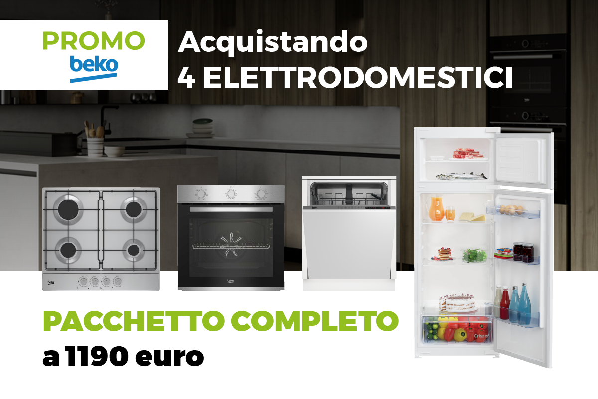 Gruppo elettrodomestici Beko a prezzo speciale.