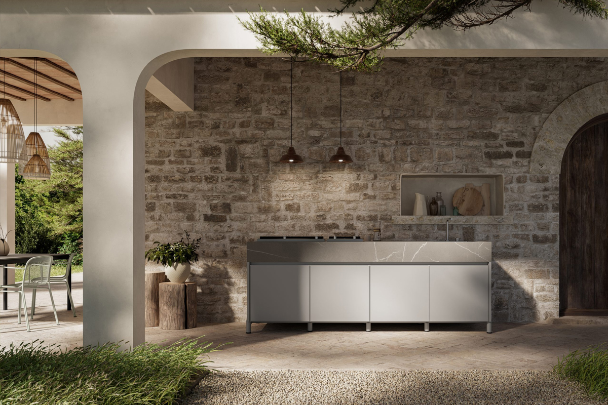 Cucine per esterni AURA Arredo3 - Cucine Outdoor in vendita da CasaStore Arredamenti a Salerno